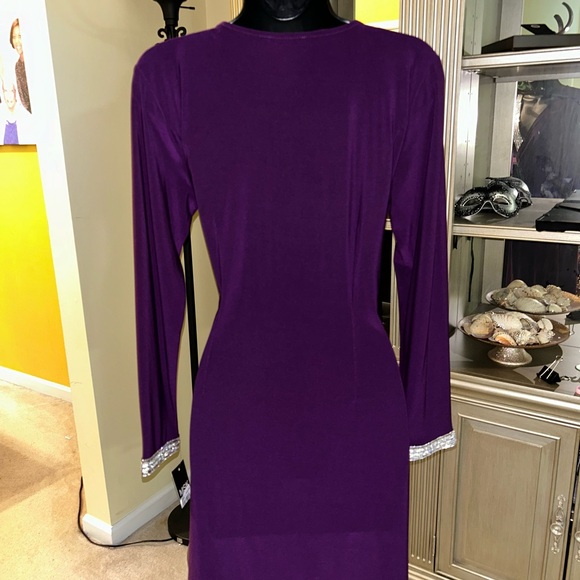 Regal purple dress by MSK size M - Picture 2 of 5